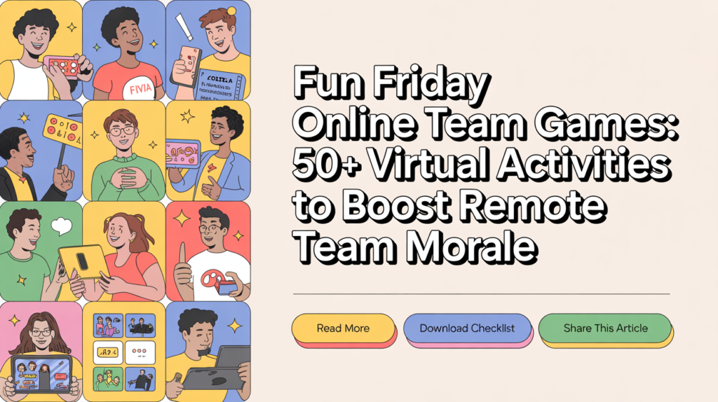 fun friday online team games
