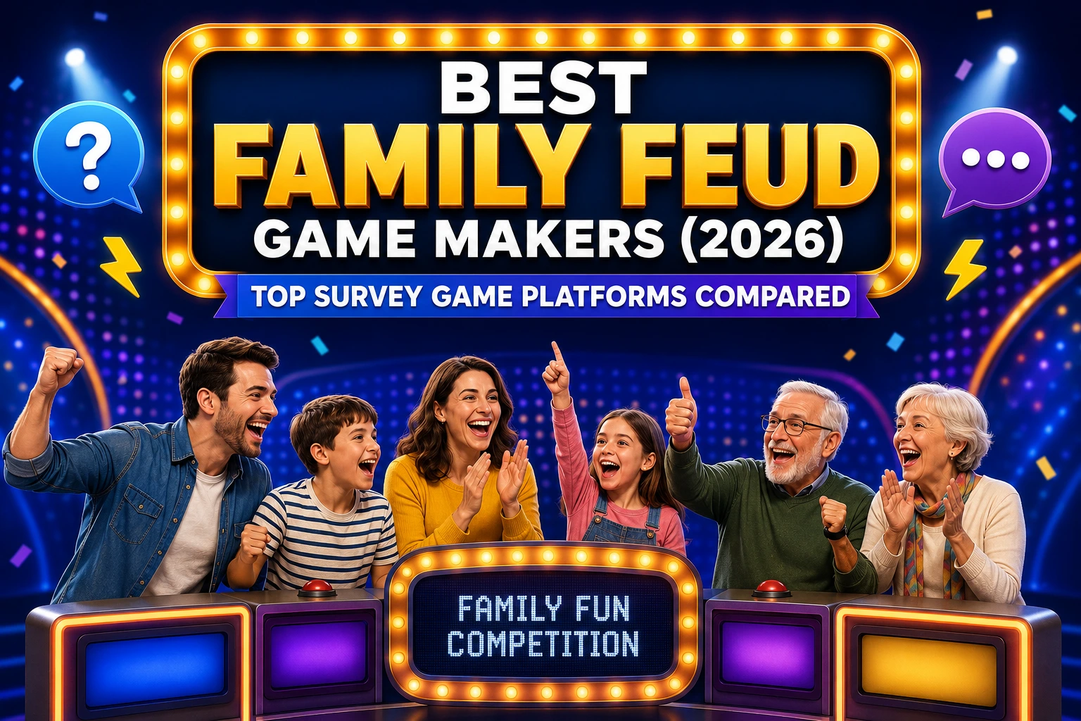 Best Family Feud Game Makers (2026): Top Survey Game Platforms Compared