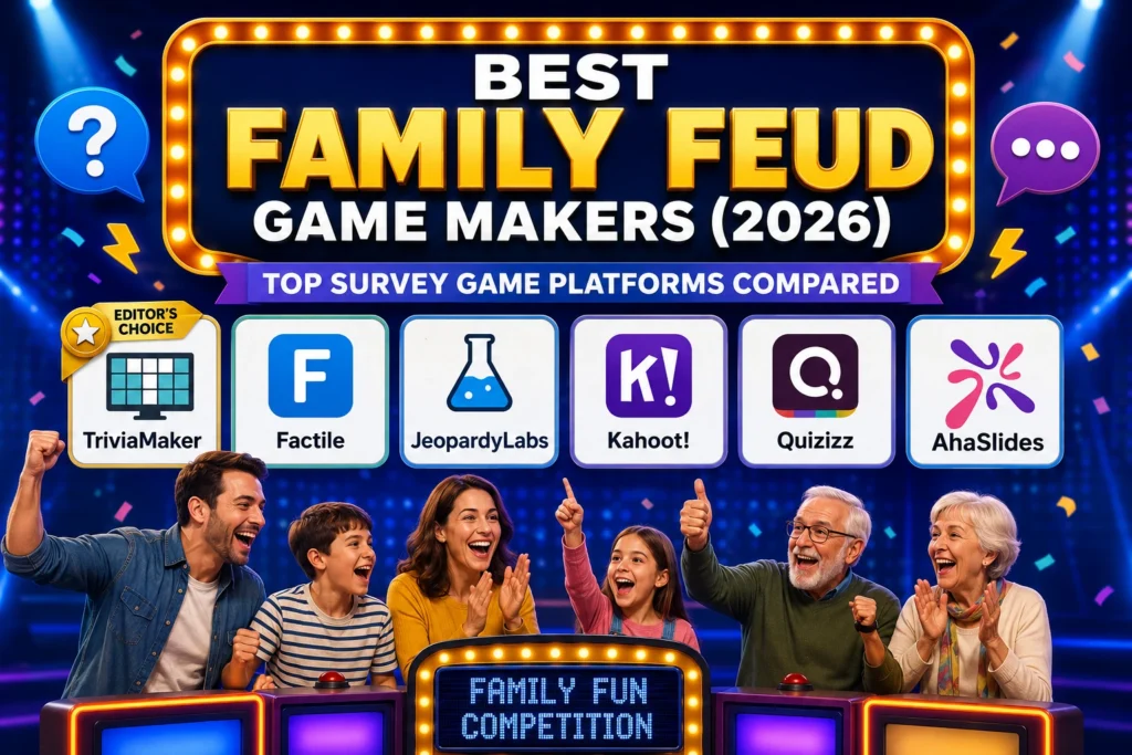 Best Family Feud Game Makers (2026): Top Survey Game Platforms Compared